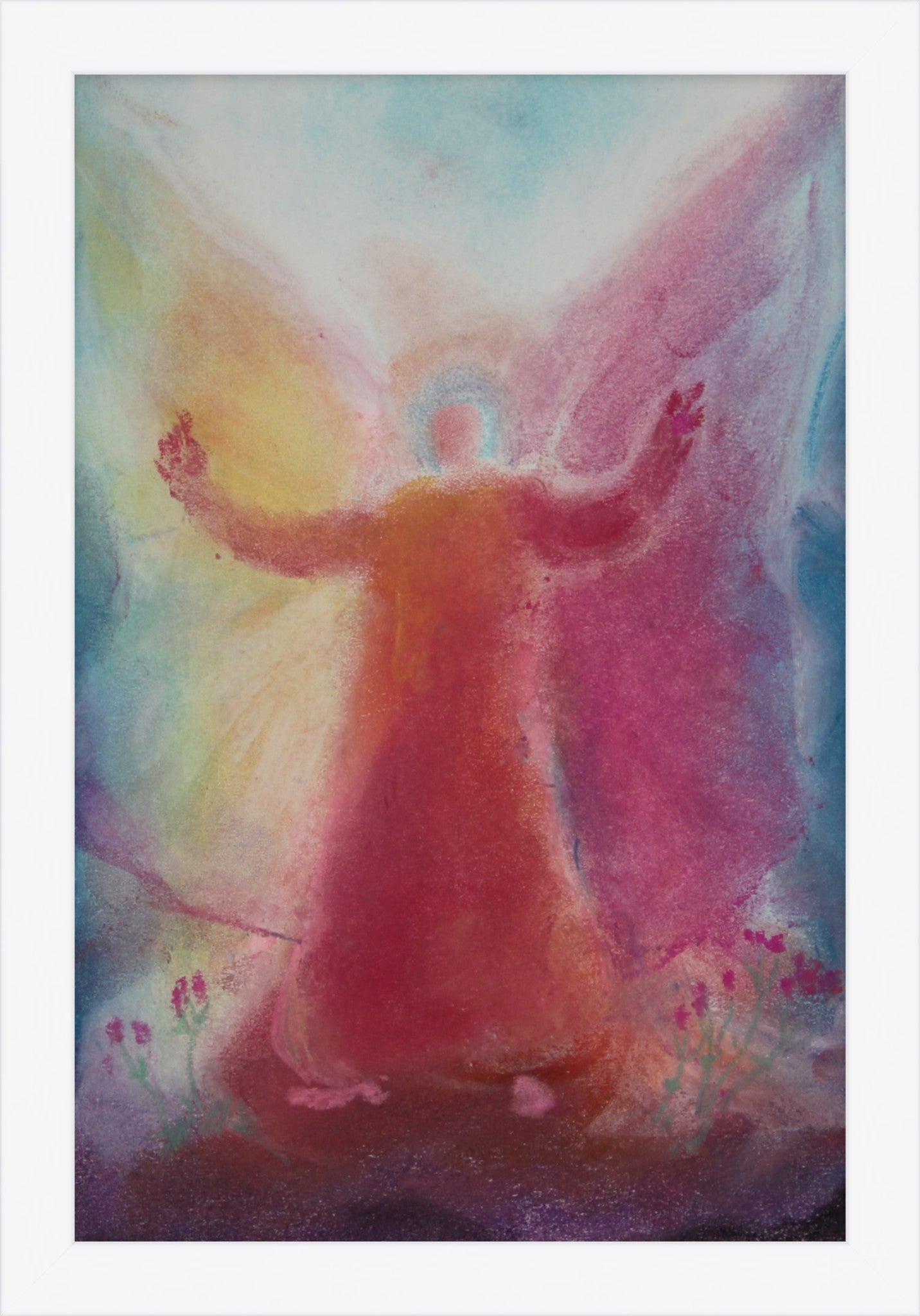 Angel "Touch" Framed