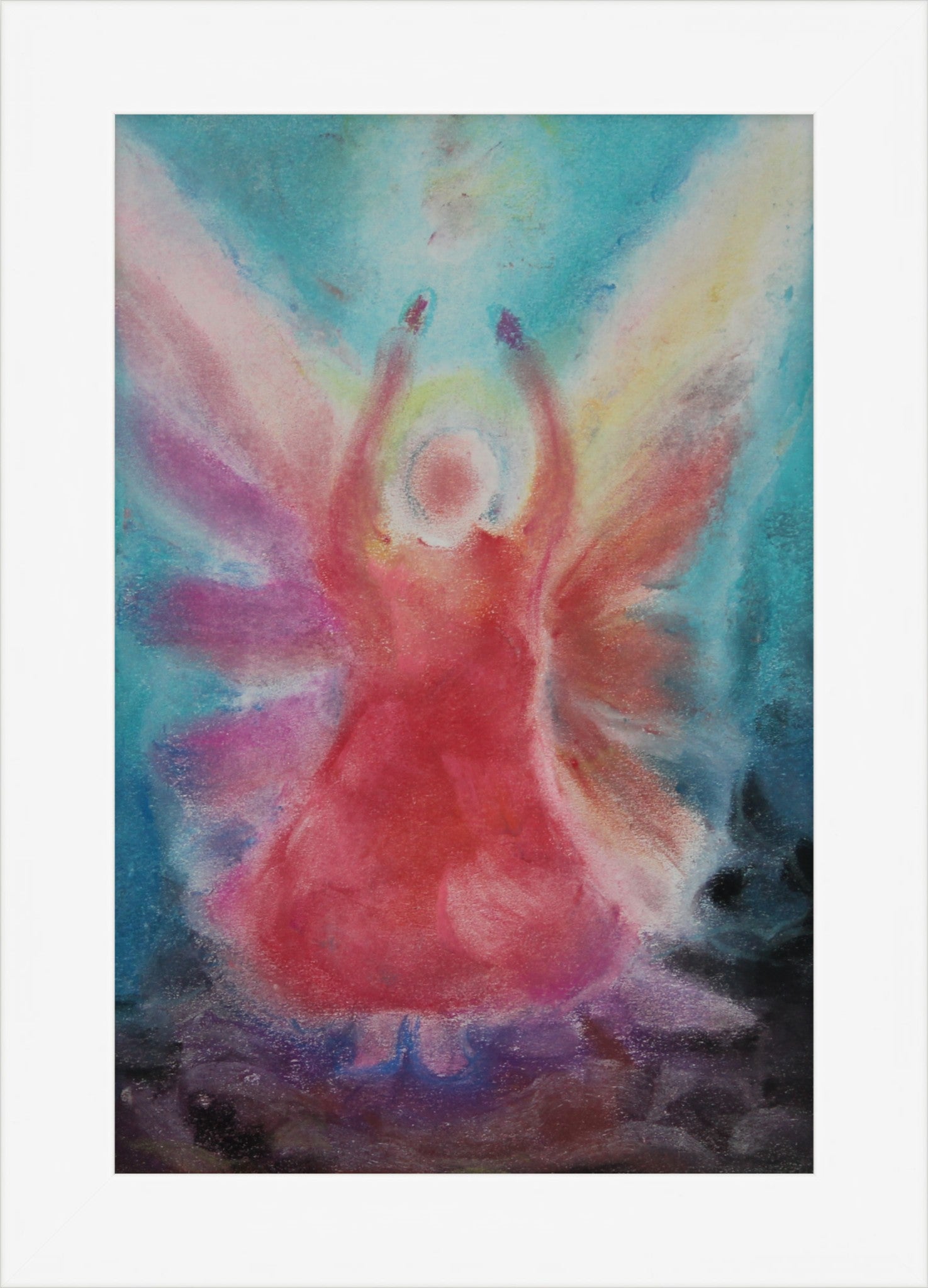 Angel "Pearl" Framed