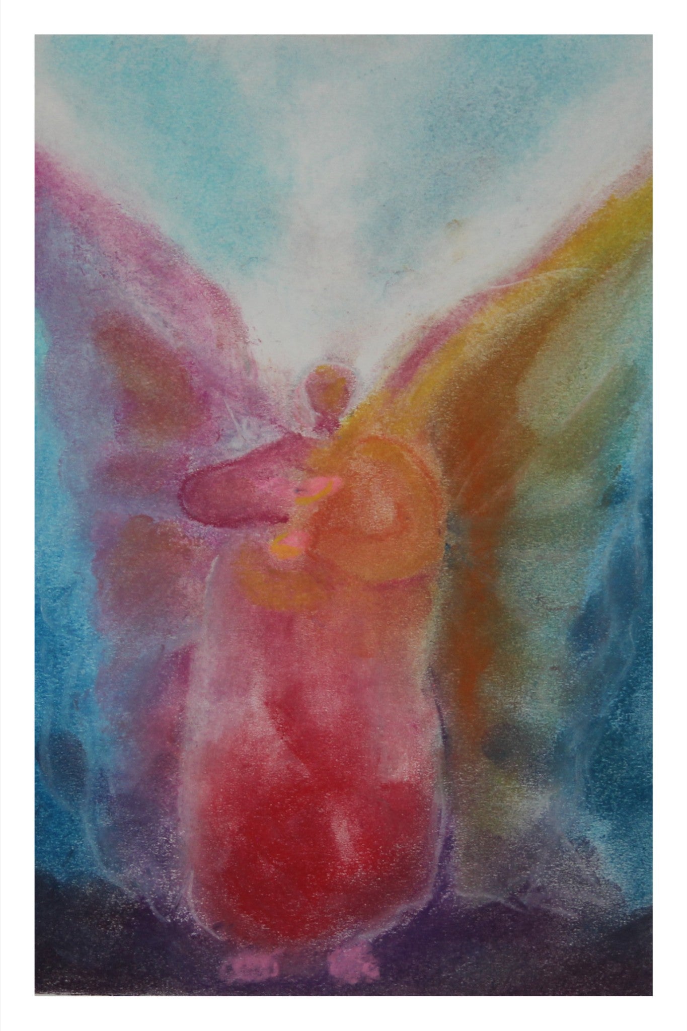 Angel "Holding" Print Only