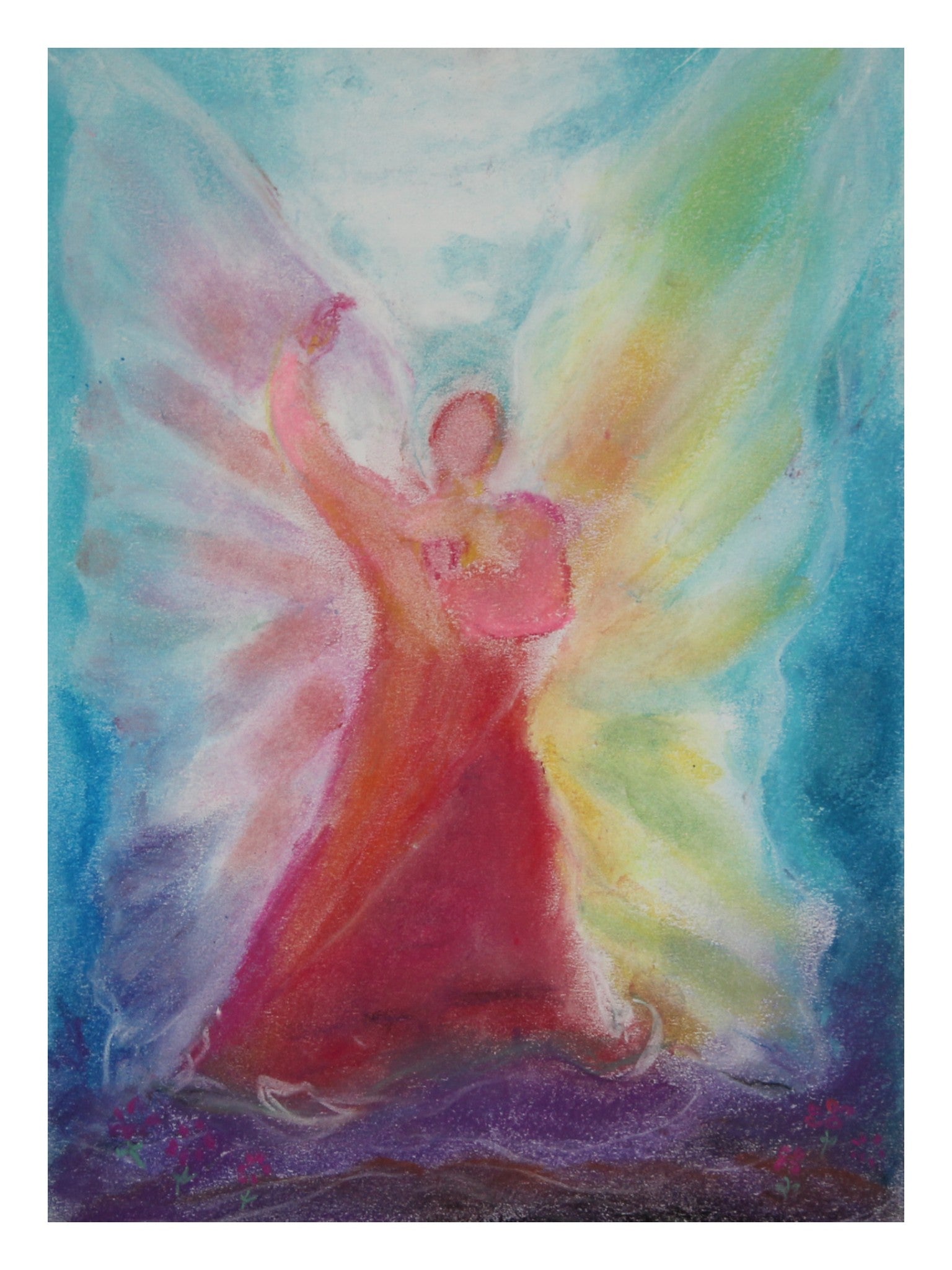 Angel "Listening" Print Only