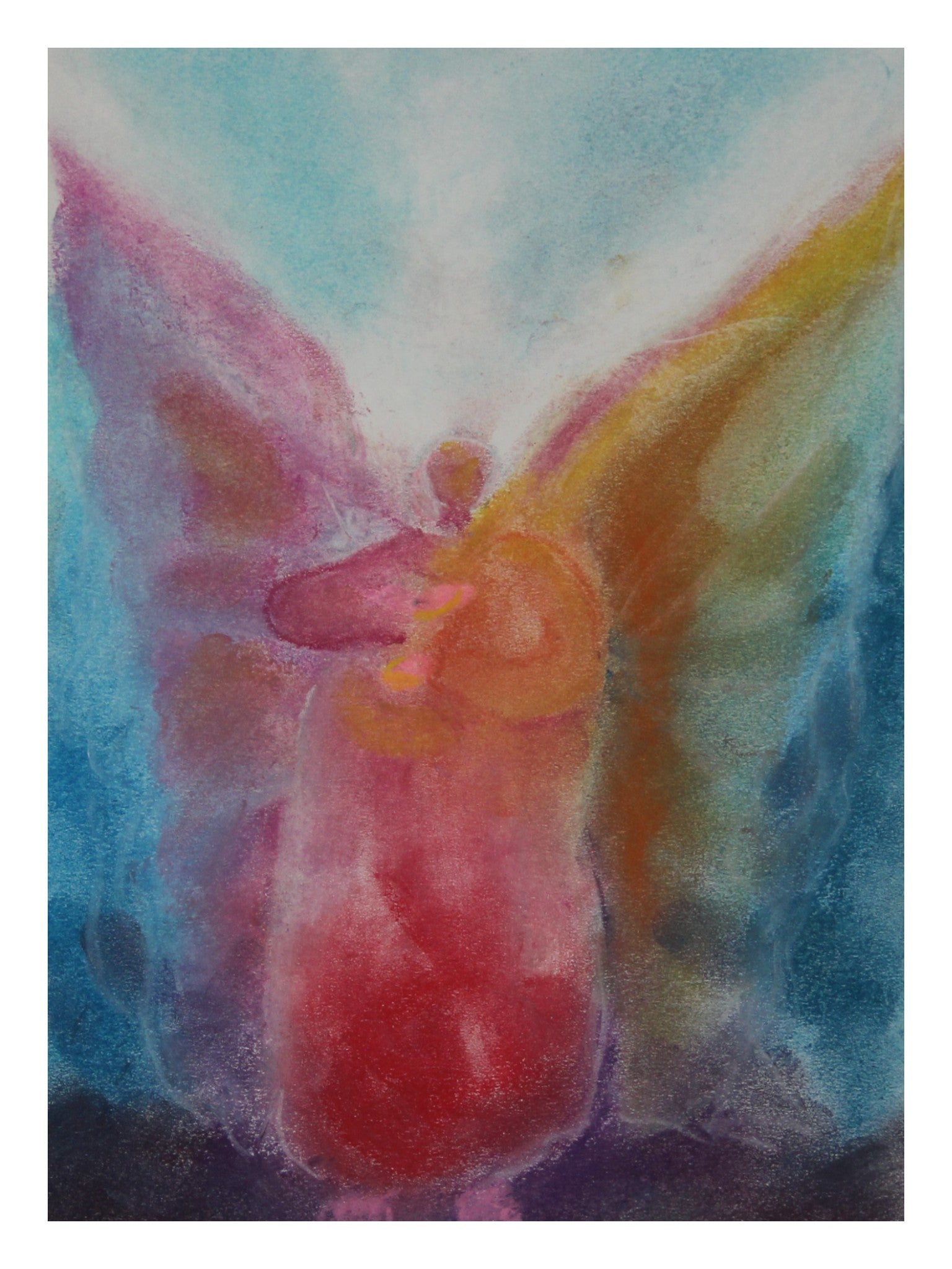 Angel "Holding" Print Only