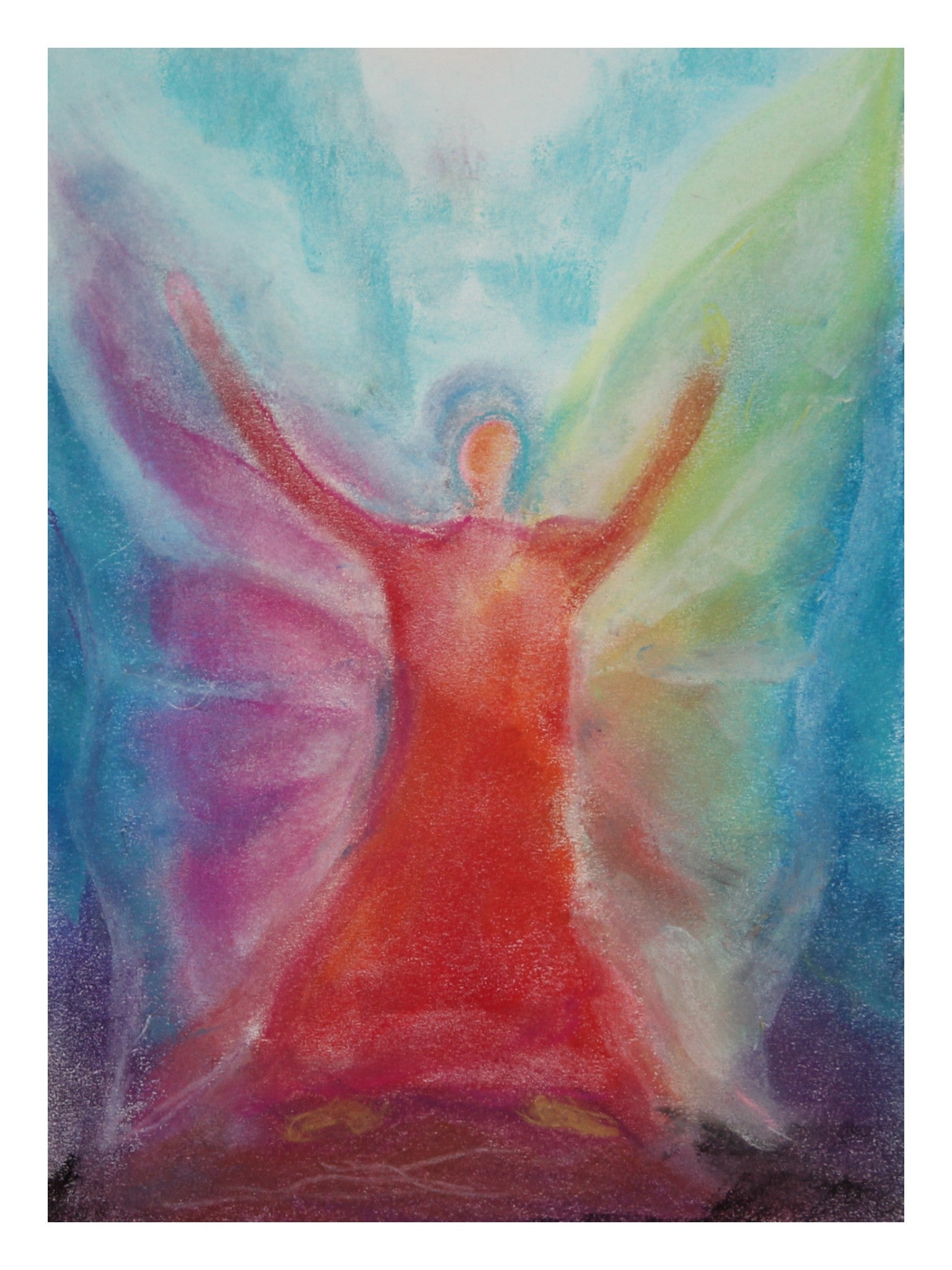 Angel "Open" Print Only